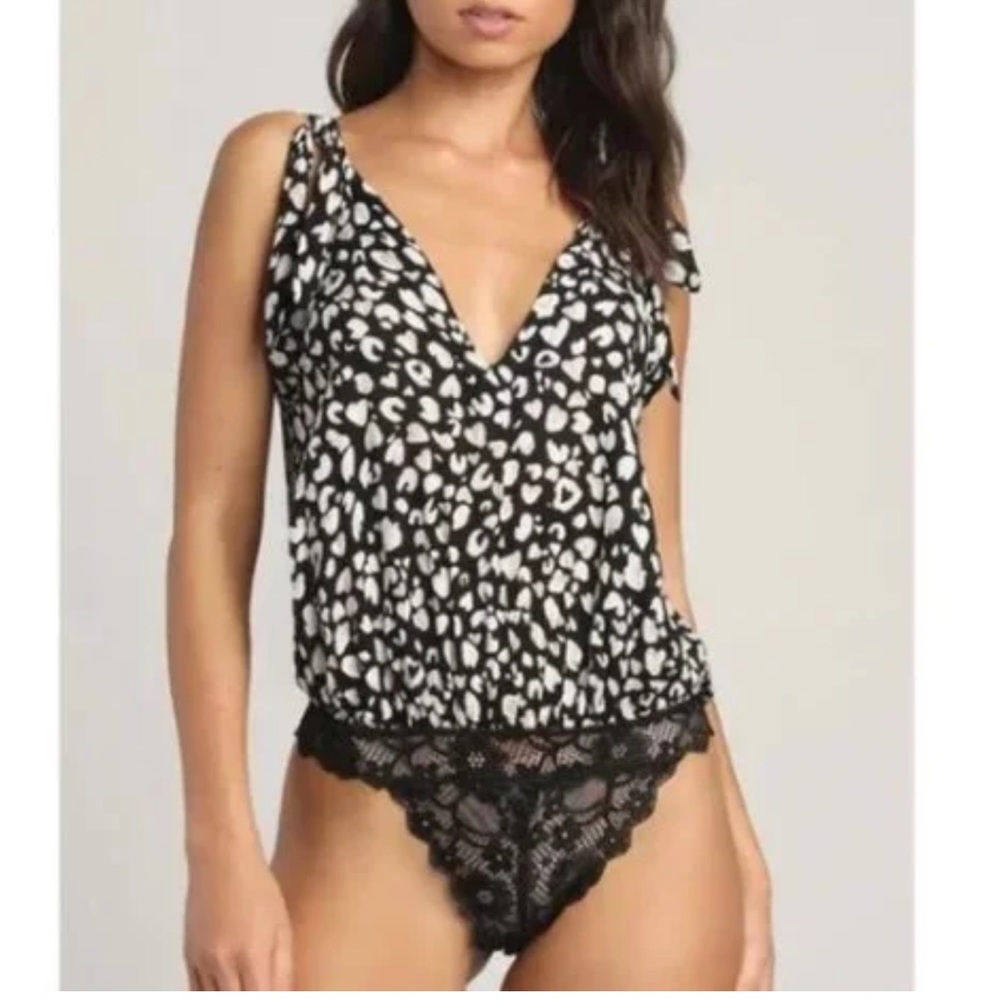 NWT Free People Intimately Bare It All Bodysuit